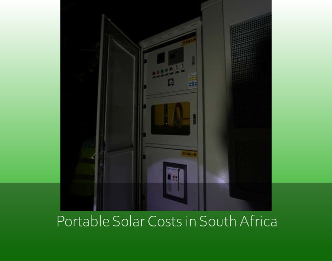 Portable Solar Costs in South Africa